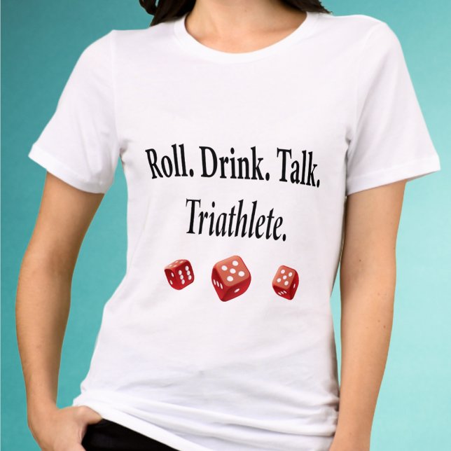 Funny Bunco Player Dice (Funny Bunco shirt. Game on players! Red dice.)