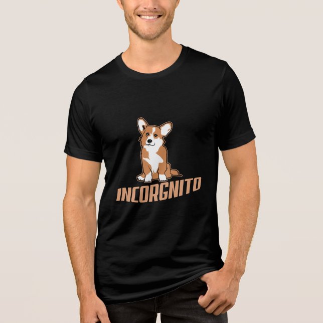 Funny Corgi Incognito Dog Owner (Frente)