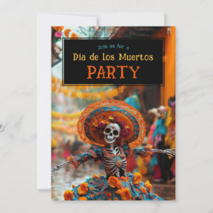 💀 Funny Día de Muertos Convite de festas
