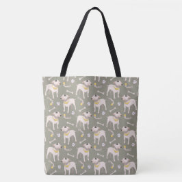 Funny Dog Lover Tote Bag 
