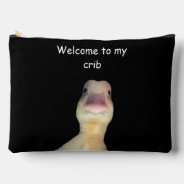 Funny Duck Meme – “Welcome to My Crib” Cute Animal