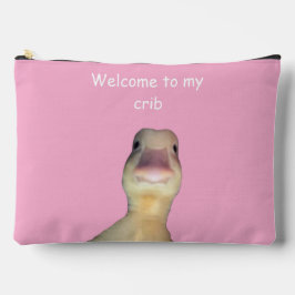 Funny Duck Meme – “Welcome to My Crib” Cute Animal
