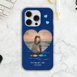 Funny Fish Pun Custom Photo Valentine's Day