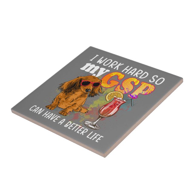 Funny German Shorthaired Pointer Gifts GSP Lover (Lateral)