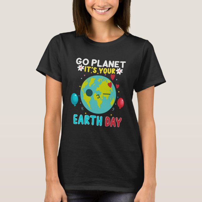 Funny Go Planet É Seu Dia da Terra 2021 Pullover H (Frente)