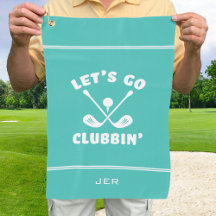Funny Golf Club Humor Modern Golfer Sports Teal