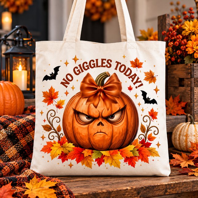 Funny Halloween Tote Bag (Criador carregado)