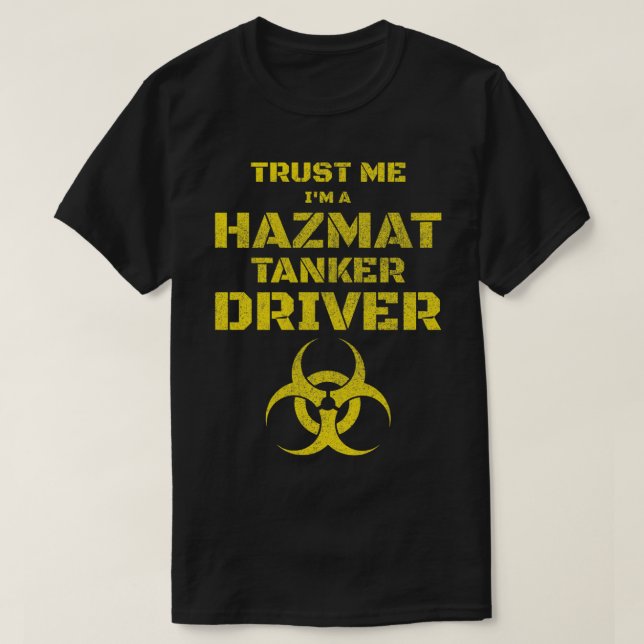 Funny Hazmat Tanker Driver T Gift Pullover (Frente do Design)