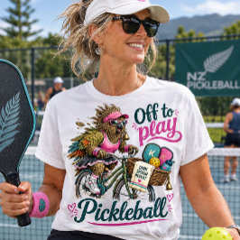 Funny Kea Bird Off To Play Pickleball