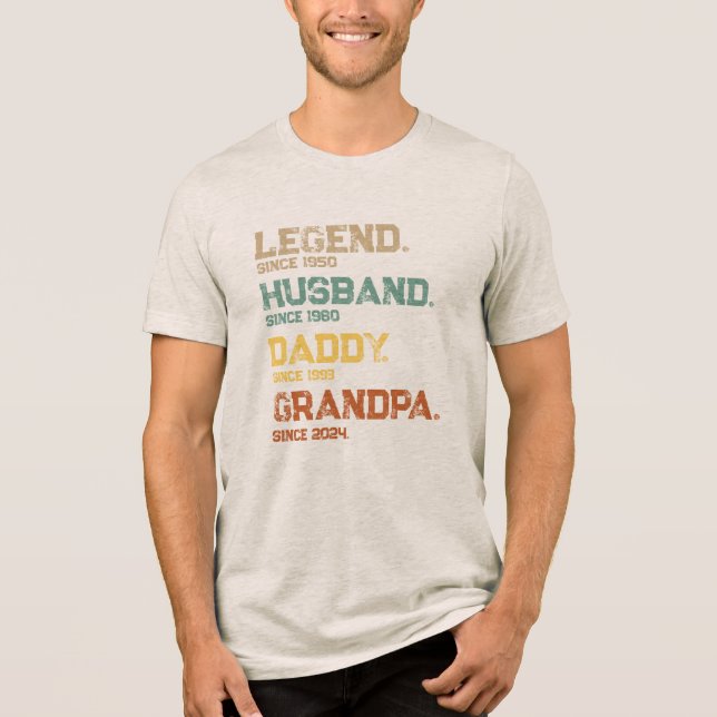 Funny Legend Husband Daddy Grandpa Custom Gift (Frente)