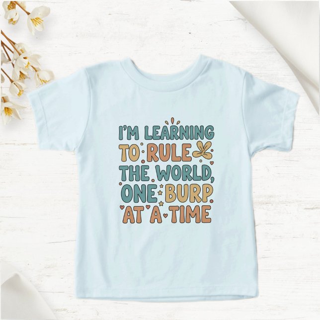 Funny Light Blue T-Shirt for Kids – Soft Cotton (Criador carregado)