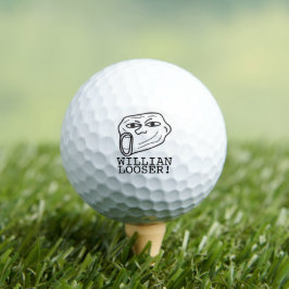 Funny Lost Ball Custom Name Golf Ball