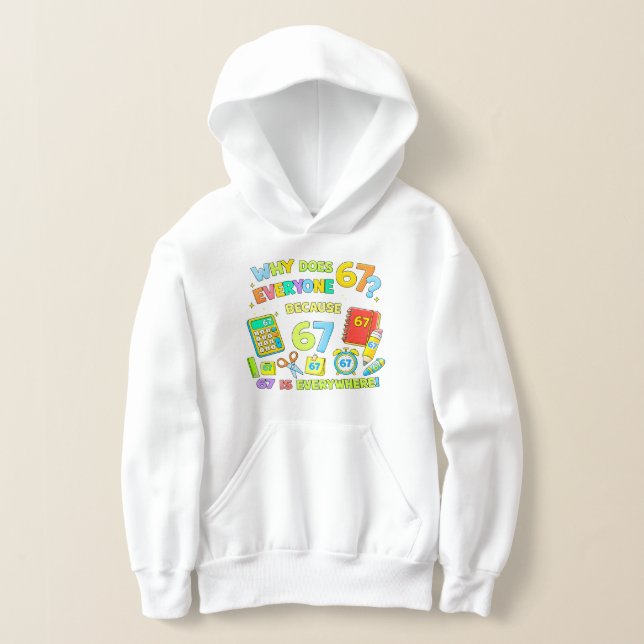 Funny Maths Joke Hoodie for Kids School (Postura )