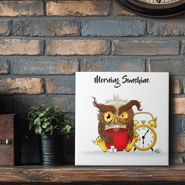 Funny Morning Cranky Owl (Criador carregado)