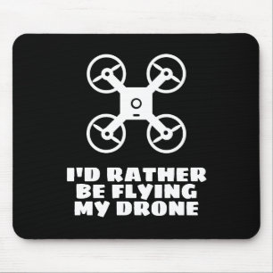 Funny mousepad para piloto de drone