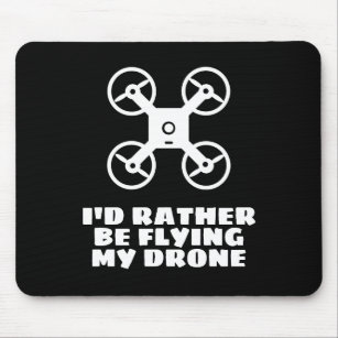 Funny mousepad para piloto de drone