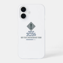 Funny New Year Meme Error 2026 Phone Case