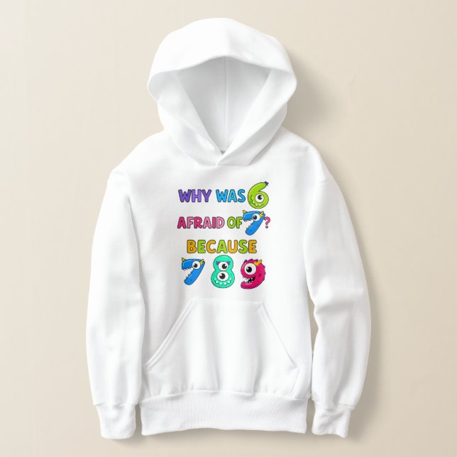 Funny Number Day Maths Hoodie for Kids | School Jo (Postura )