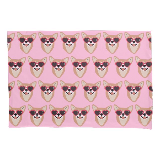 Funny Pembroke Welsh Corgi Pink (Frente)