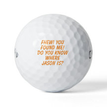 Funny perdeu bola de golfe
