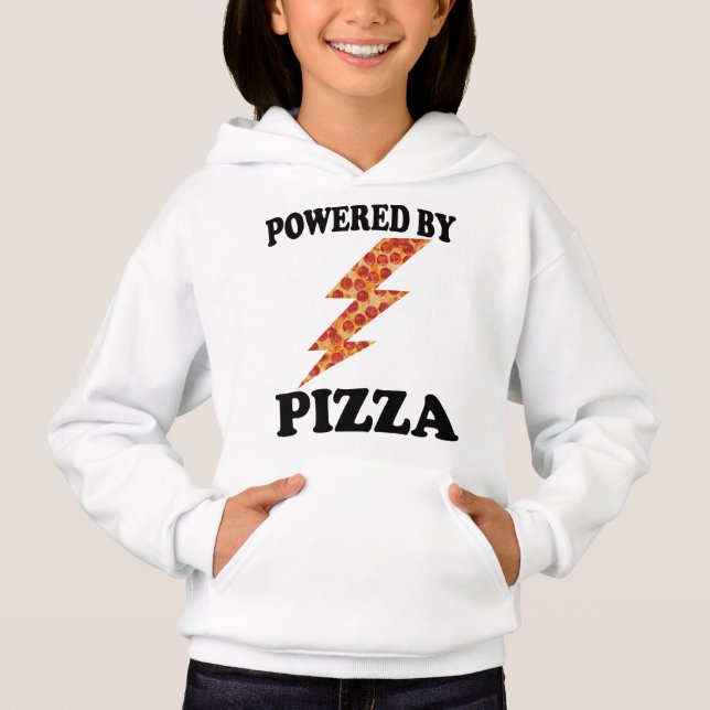 Funny Powered By Pizza Legal (Frente)
