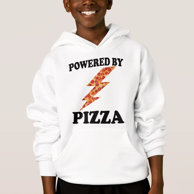 Funny Powered By Pizza Legal (Frente)