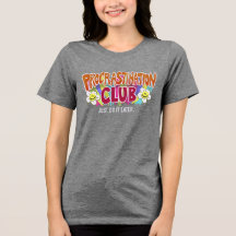 Funny Retro Procrastination Club Rainbow