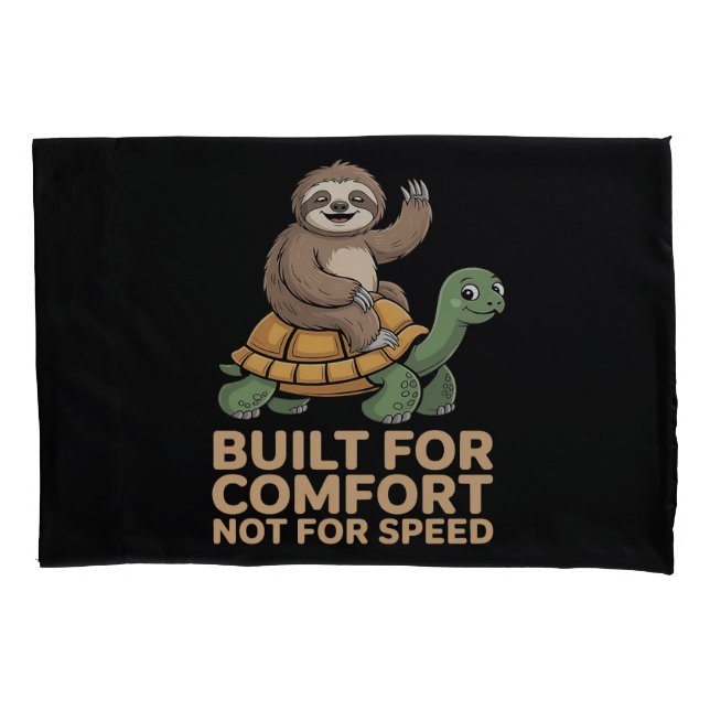 Funny Sloth Riding Turtle (Frente)