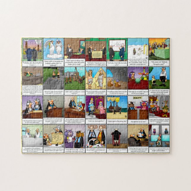 Funny Specticks Humor Quebra-cabeça (Horizontal)