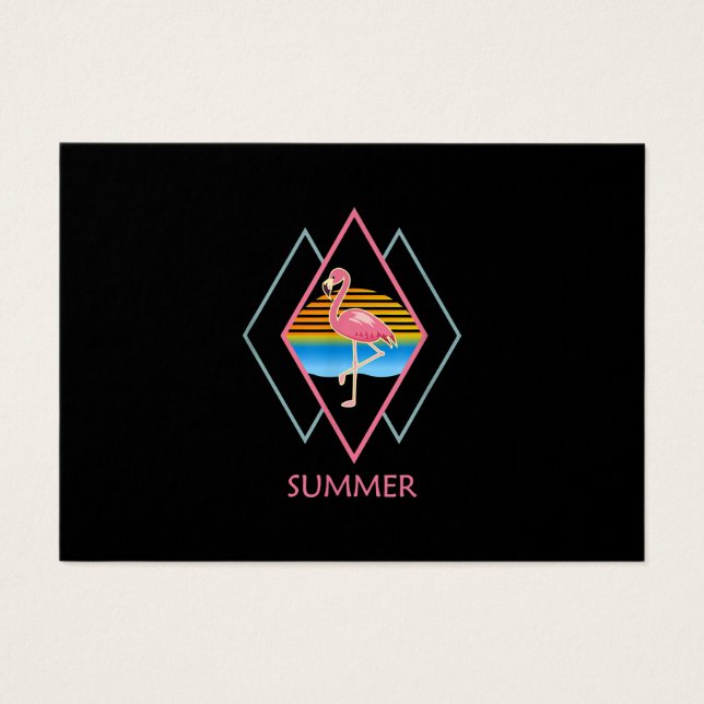 Funny Summer Flamingo | Flamingo Lover Cute (Frente)
