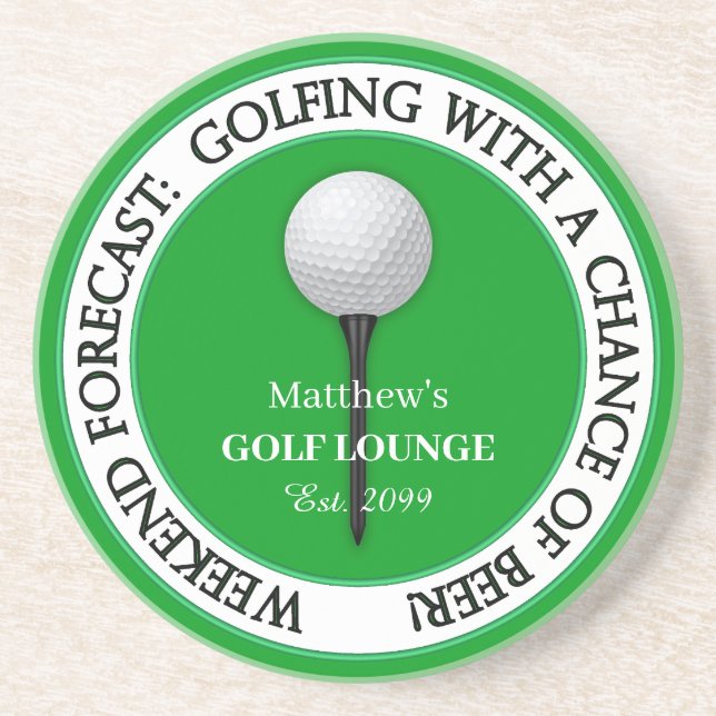 Funny Weekend Golf Lounge / Porta copos Bar (Frente)