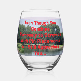 Funny Wine Glass