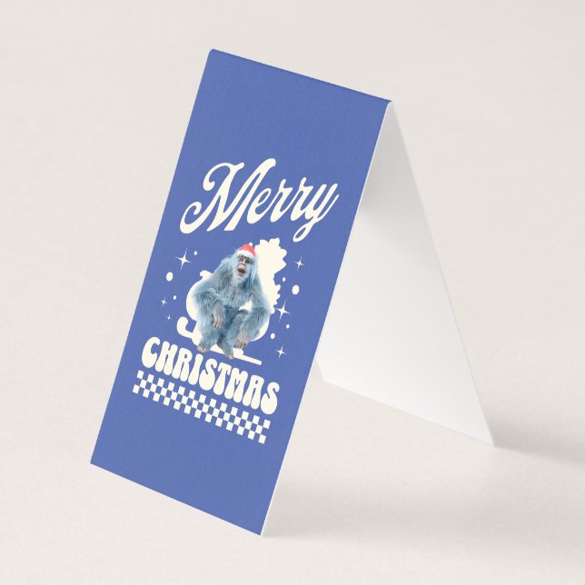 Funny Yeti - Merry Christmas (Frente)