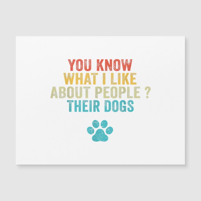 Funny You Know What I Like About People Their Dogs (Frente)