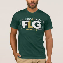 FunnyLilGalReage Camisa de Luta Preta e Dourada v2
