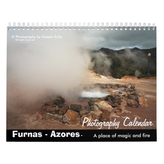 Furnas, Açores - Calendário de Fotografia (Capa)