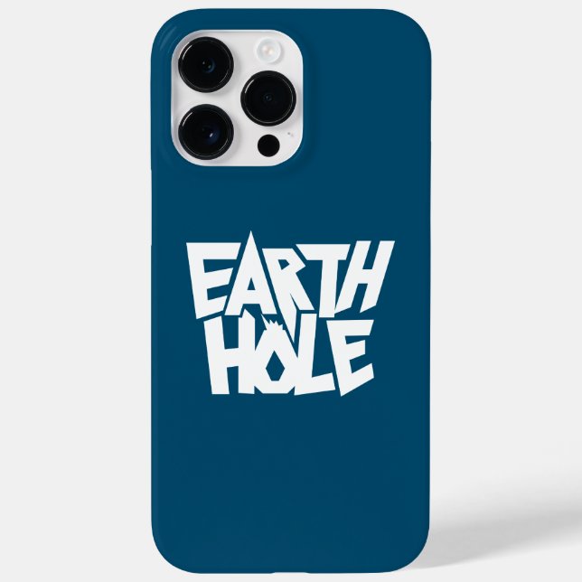 Furo da Terra para capa de iPhone Azul (Verso)