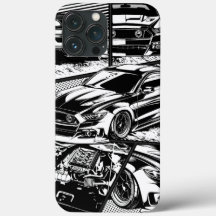 FURO MUSCULAR PRETO E BRANCO