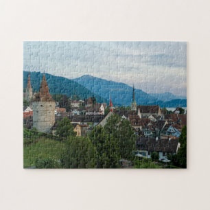 Furões de Zug Cityscape Quebra-cabeça