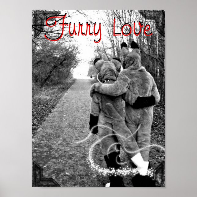 Furry Love Poster (Frente)