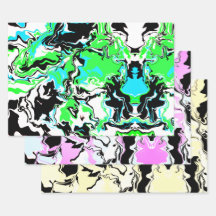 Fusão colorida abstrata