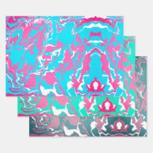 Fusão colorida abstrata