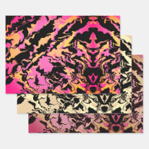 Fusão colorida abstrata