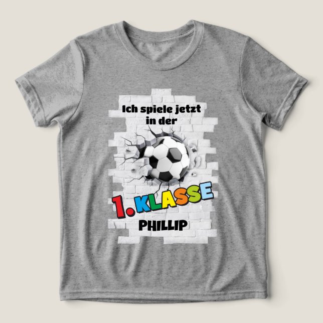 Fußball trifft Mauer - 1. Klasse (Design frontal)
