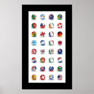 Futebol 2010 do mundo - poster