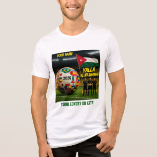 Futebol 2026 futebol Jordânia Nome Personalizado p