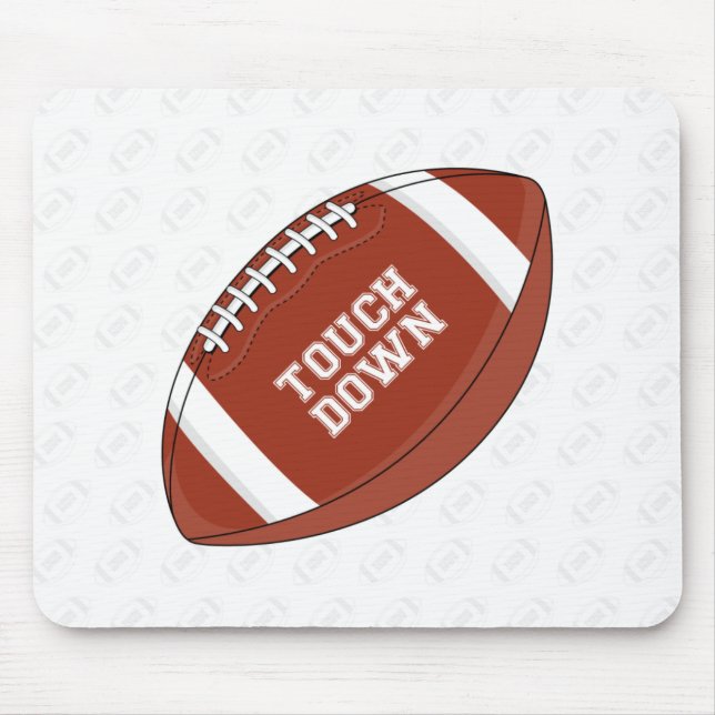 Futebol americano Mousepad (Frente)