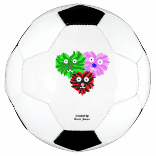 Futebol Bola de Felpudos do Coração