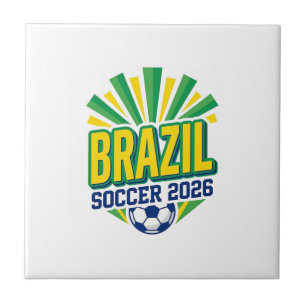 Futebol Brasil 2026 Futebol Negrito Tipografia Paí