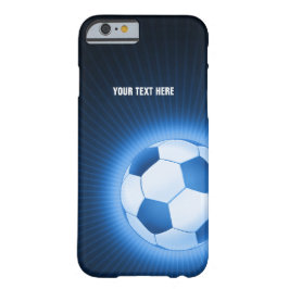 Futebol brilhante Trendy Blue | Melhores presentes